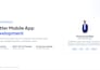 flutter mobile app development, android, ios app  development, flutter developer